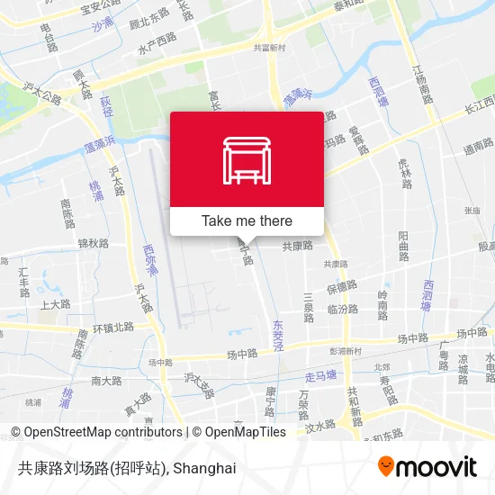 共康路刘场路(招呼站) map