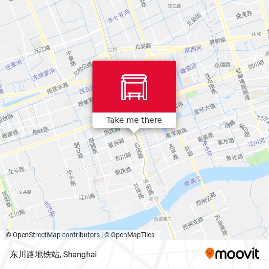 东川路地铁站 map