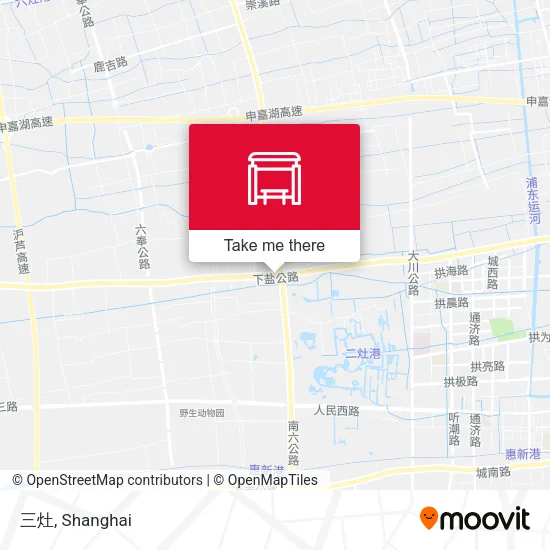 三灶 map