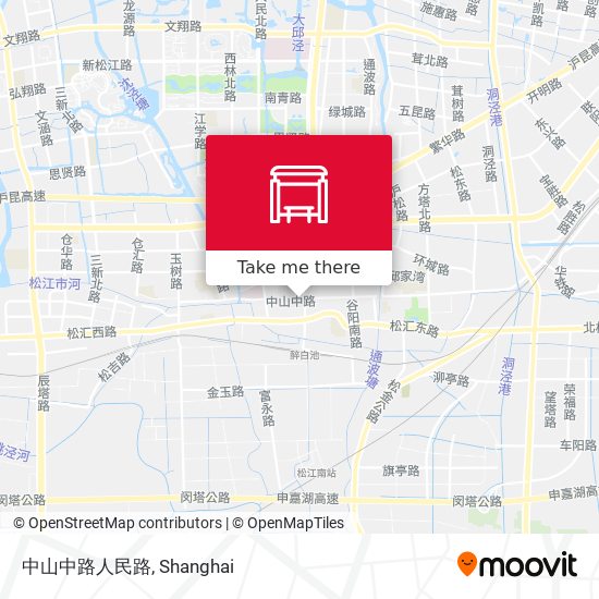 中山中路人民路 map