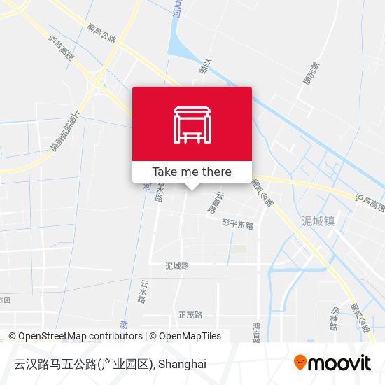 云汉路马五公路(产业园区) map