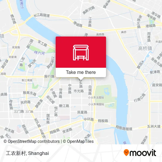 工农新村 map