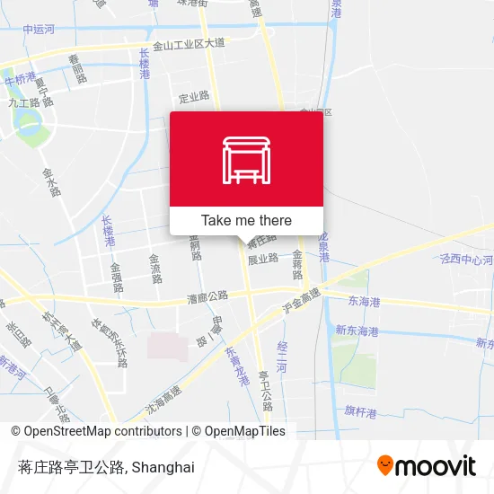 蒋庄路亭卫公路 map