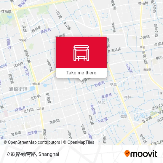 立跃路勤劳路 map