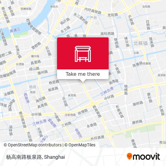 杨高南路板泉路 map