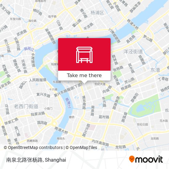南泉北路张杨路 map
