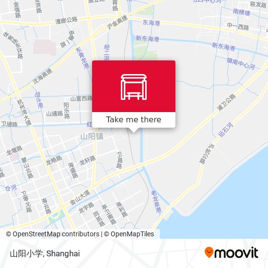 山阳小学 map