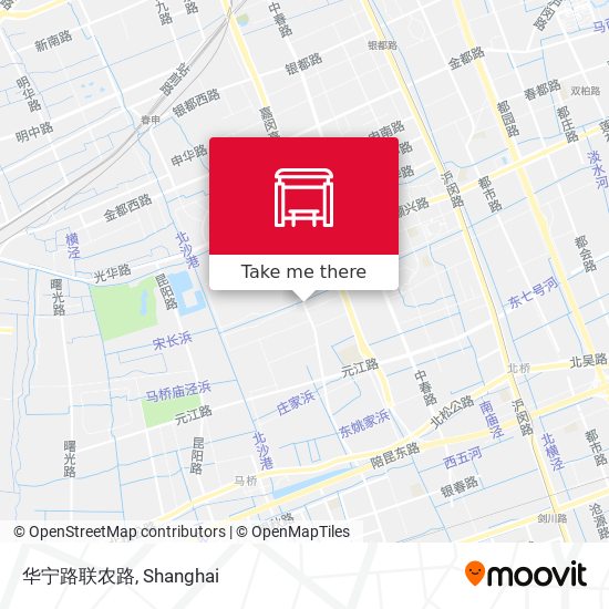 华宁路联农路 map
