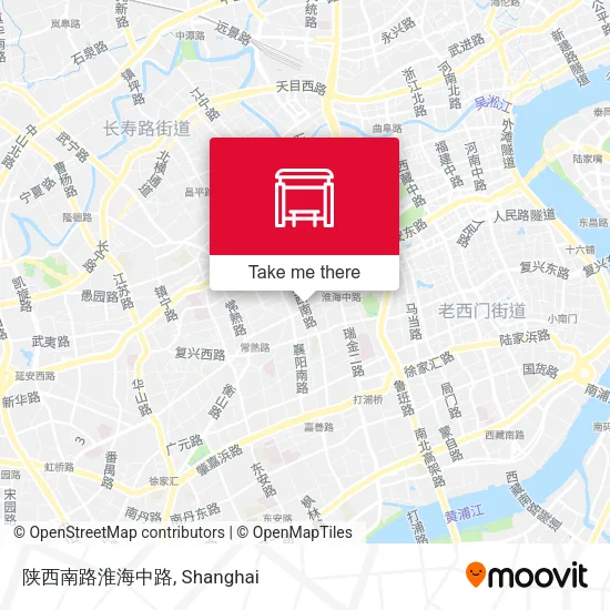 陕西南路淮海中路 map