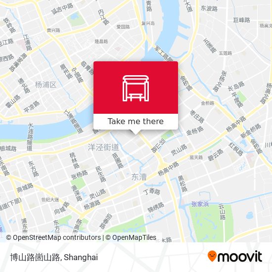 博山路崮山路 map