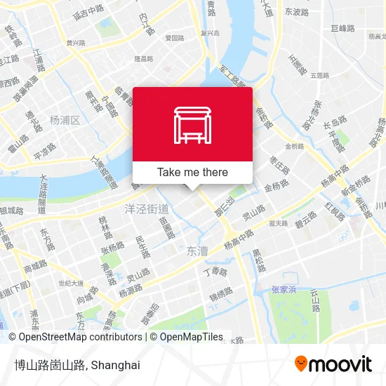 博山路崮山路 map