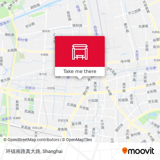 环镇南路真大路 map