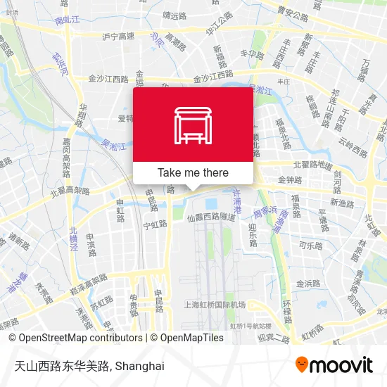 天山西路东华美路 map