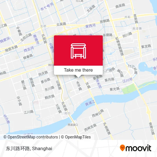 东川路环路 map