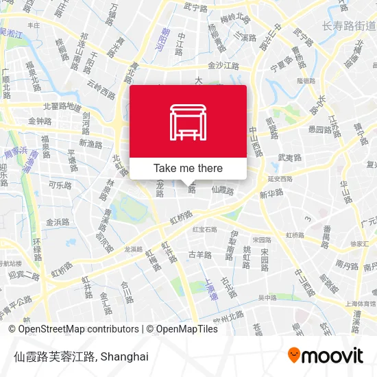 仙霞路芙蓉江路 map