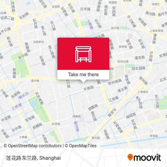 莲花路东兰路 map