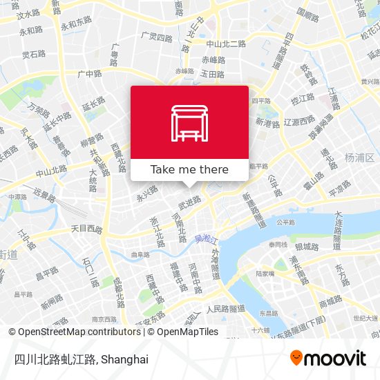 四川北路虬江路 map