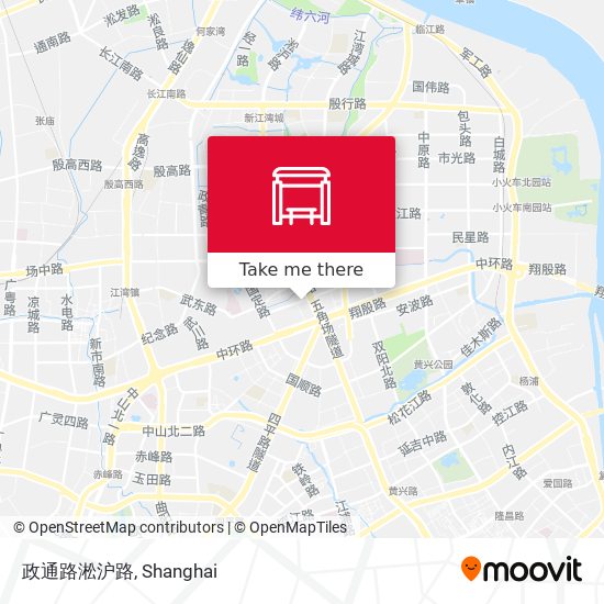 政通路淞沪路 map