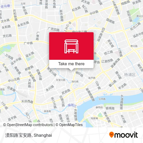 溧阳路宝安路 map