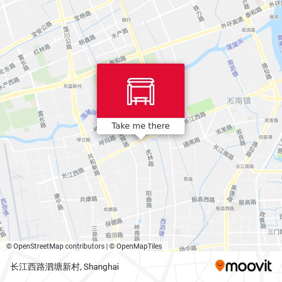 长江西路泗塘新村 map