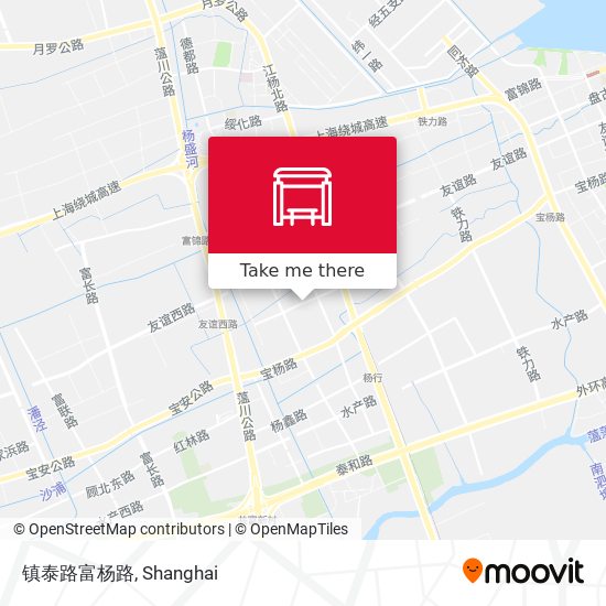 镇泰路富杨路 map