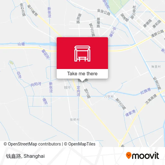 钱鑫路 map