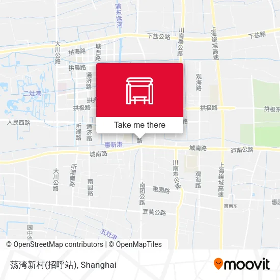 荡湾新村(招呼站) map