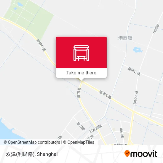 双津(利民路) map