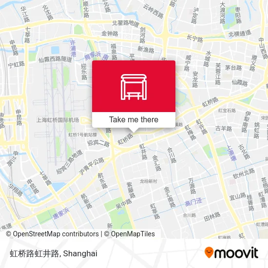 虹桥路虹井路 map
