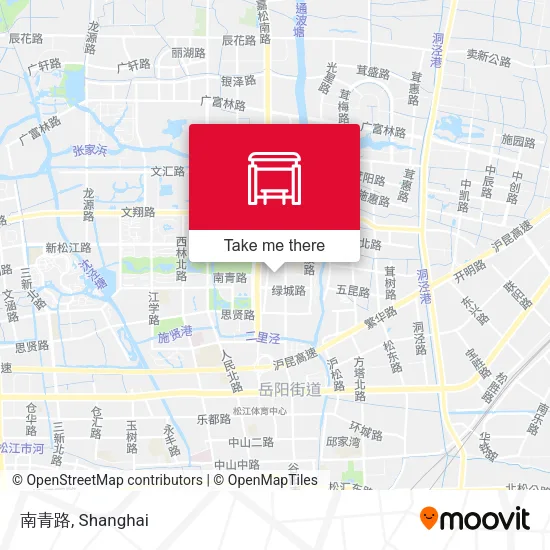 南青路 map