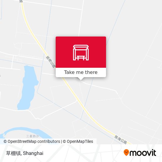 草棚镇 map