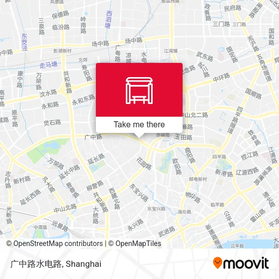 广中路水电路 map