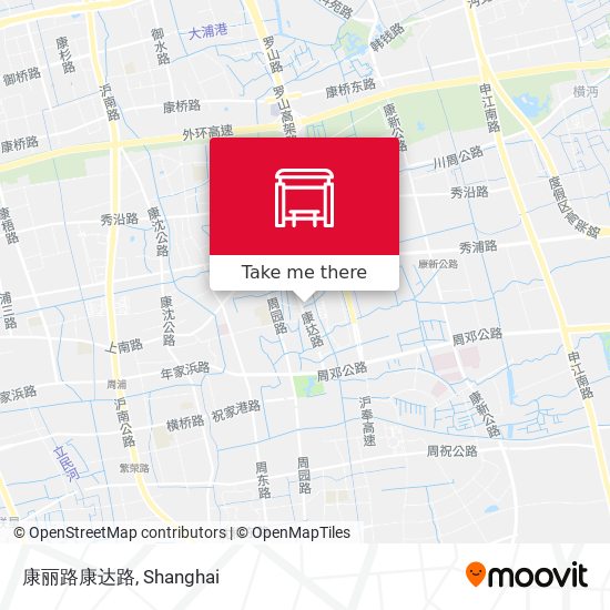 康丽路康达路 map