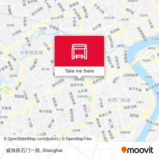 威海路石门一路 map