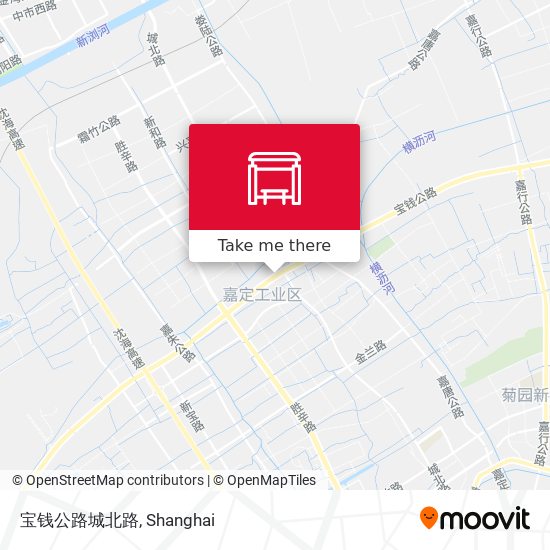 宝钱公路城北路 map