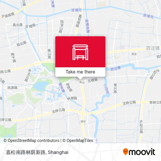 嘉松南路林荫新路 map