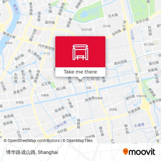 博华路成山路 map
