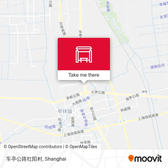 车亭公路红阳村 map