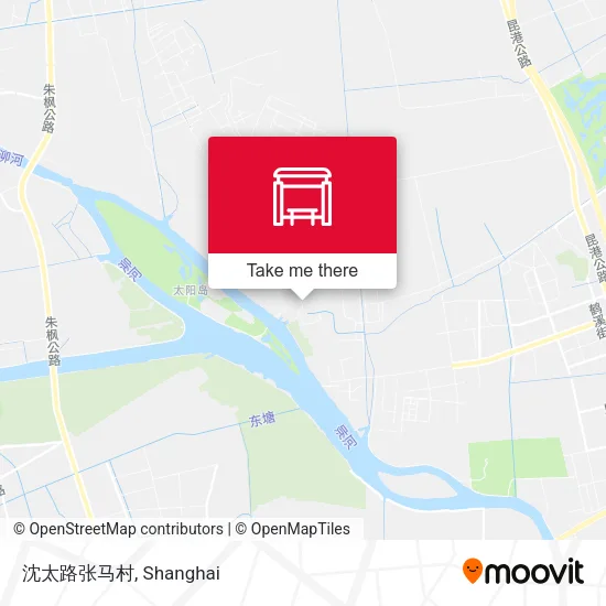 沈太路张马村 map