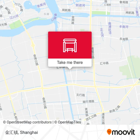 金汇镇 map