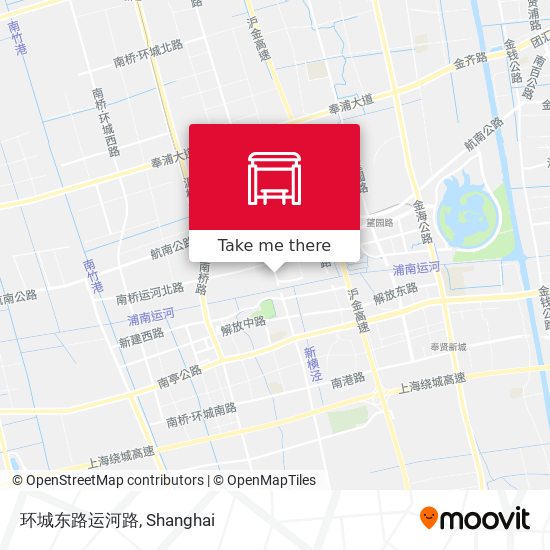 环城东路运河路 map