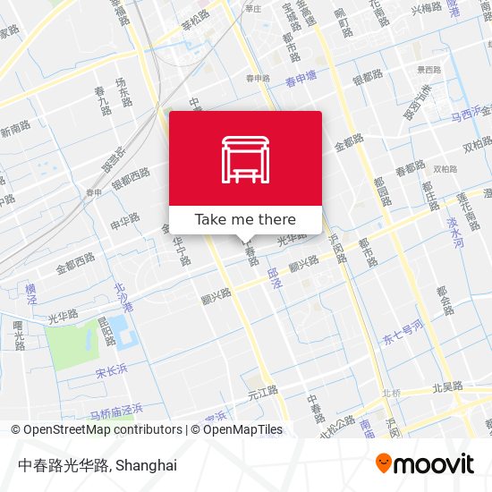 中春路光华路 map