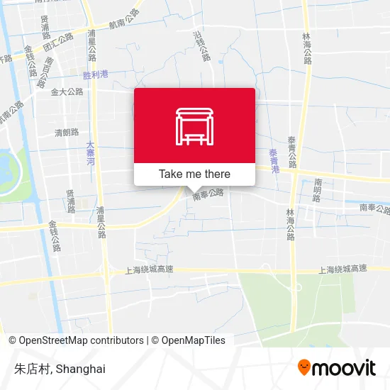 朱店村 map