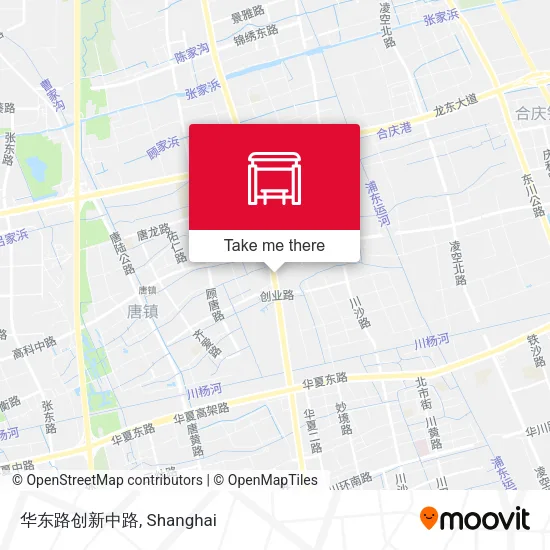 华东路创新中路 map