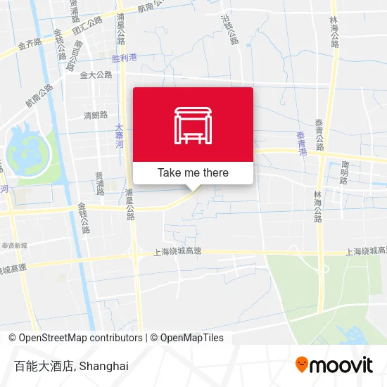 百能大酒店 map