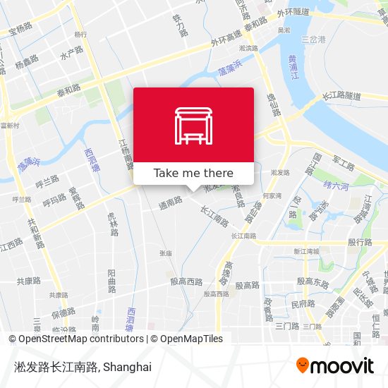 淞发路长江南路 map