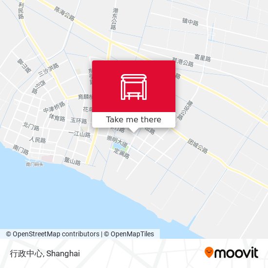 行政中心 map