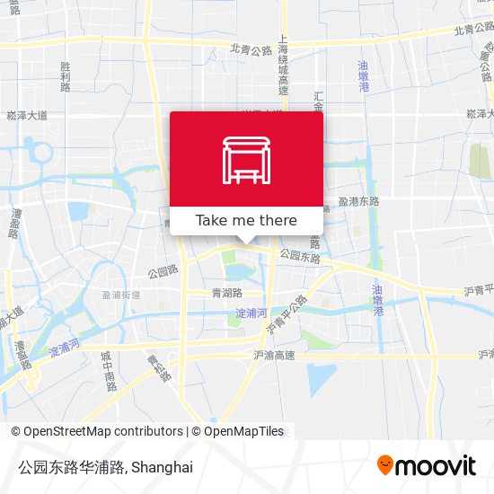 公园东路华浦路 map