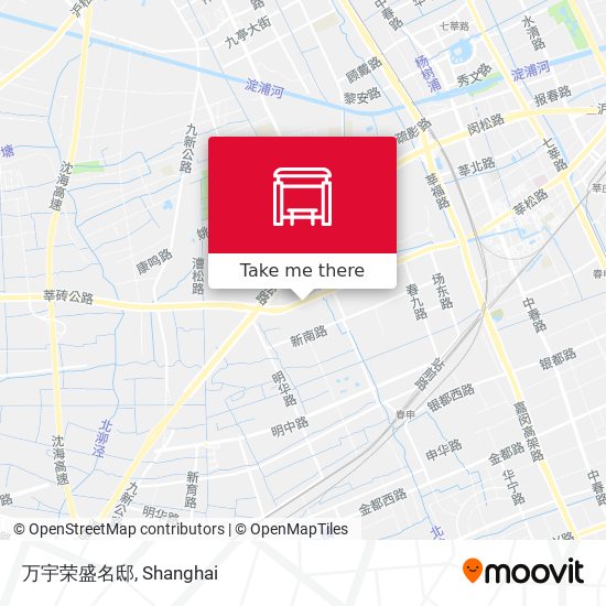万宇荣盛名邸 map