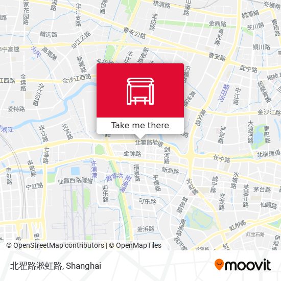 北翟路淞虹路 map